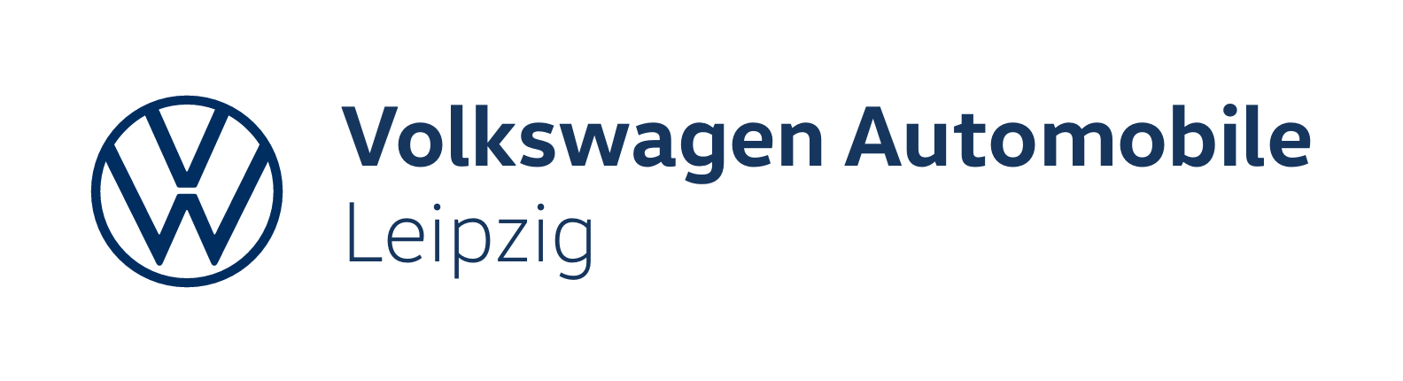 Logo Volkswagenautomobile Leipzig