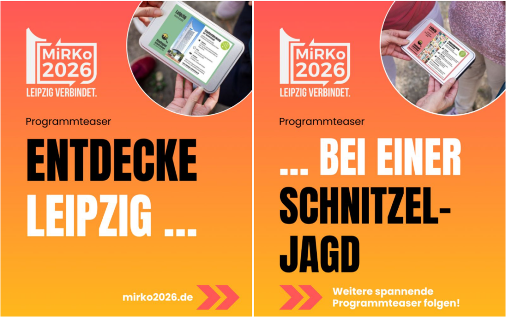 Leipzig Schnitzeljagd